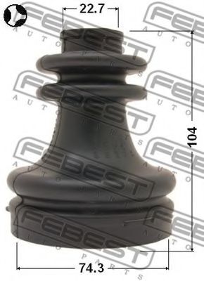 Пыльник ШРУСА FEBEST 0415-DARH - Фото 1