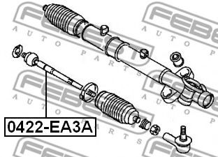 Рулевая тяга FEBEST 0422-EA3A - Фото 1