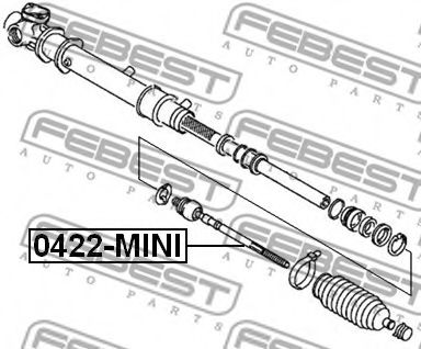 Рулевая тяга FEBEST 0422-MINI - Фото 1