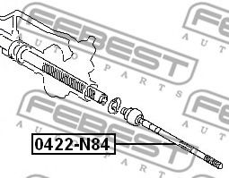 Рулевая тяга FEBEST 0422-N84 - Фото 1