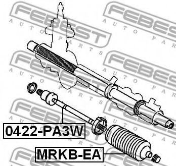 Рулевая тяга FEBEST 0422-PA3W - Фото 1