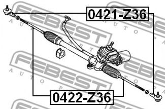 Рулевая тяга FEBEST 0422-Z36 - Фото 1