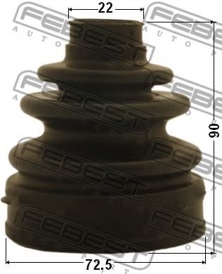 Пыльник ШРУСА FEBEST 0515-BL - Фото 1