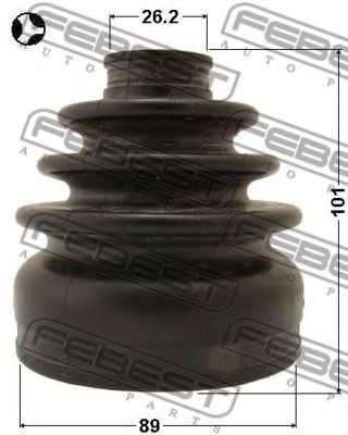 Пыльник ШРУСА FEBEST 0515-CX7T - Фото 1