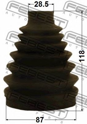 Пыльник ШРУСА FEBEST 0517P-CX7 - Фото 1