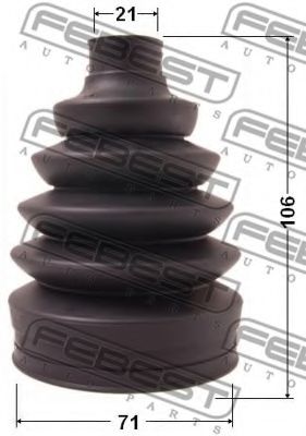 Пыльник ШРУСА FEBEST 1017P-AV - Фото 1