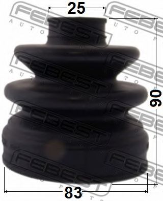 Пыльник ШРУСА FEBEST 1215-SANFELH - Фото 1