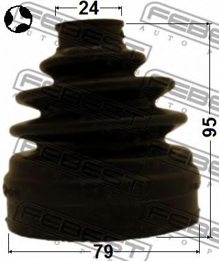 Пыльник ШРУСА FEBEST 1215-TUC20MTT - Фото 1