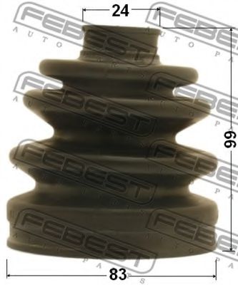 Пыльник ШРУСА FEBEST 1217-EFAT - Фото 1