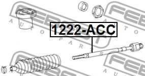 Рулевая тяга FEBEST 1222-ACC - Фото 1
