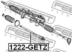 Рулевая тяга FEBEST 1222-GETZ - Фото 1