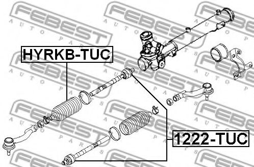 Рулевая тяга FEBEST 1222-TUC - Фото 1
