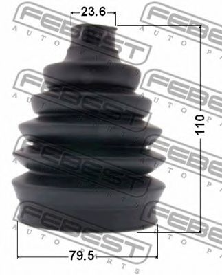 Пыльник ШРУСА FEBEST 1417P-NACTR - Фото 1