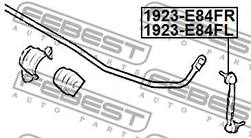 Тяга / стійка стабілізатора FEBEST 1923-E84FL - Фото 1