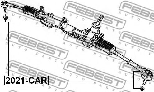 Наконечник рулевой тяги FEBEST 2021-CAR - Фото 1
