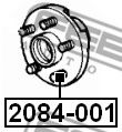 Болт крепления колеса FEBEST 2084-001 - Фото 1