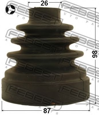 Пыльник ШРУСА FEBEST 2115-CA223LHT - Фото 1