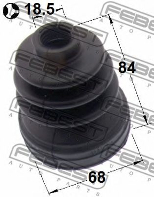 Пыльник ШРУСА FEBEST 2115-CBKT - Фото 1