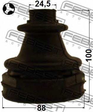 Пыльник ШРУСА FEBEST 2115-GELHT - Фото 1