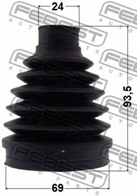 Пыльник ШРУСА FEBEST 2115P-KUGR - Фото 1