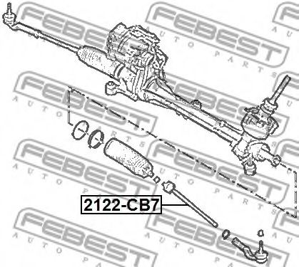 Рулевая тяга FEBEST 2122-CB7 - Фото 1