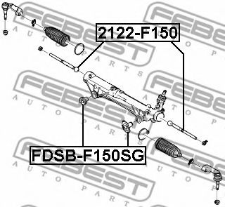 Рулевая тяга FEBEST 2122-F150 - Фото 1