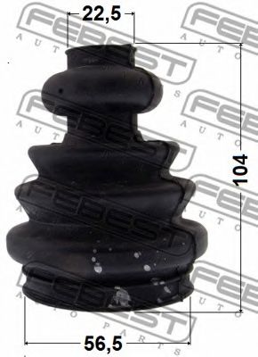 Пыльник ШРУСА FEBEST 2315-T5RH - Фото 1