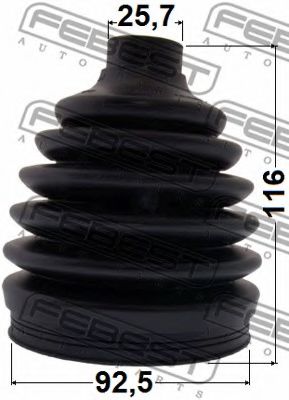 Пыльник ШРУСА FEBEST 2317-EOS - Фото 1