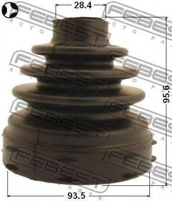 Пыльник ШРУСА FEBEST 2515-BOX3T - Фото 1