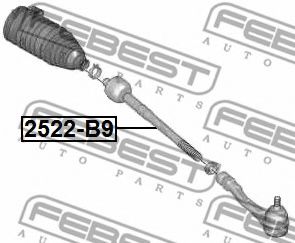 Рулевая тяга FEBEST 2522-B9 - Фото 1