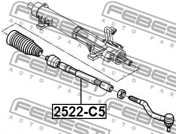 Рулевая тяга FEBEST 2522-C5 - Фото 1