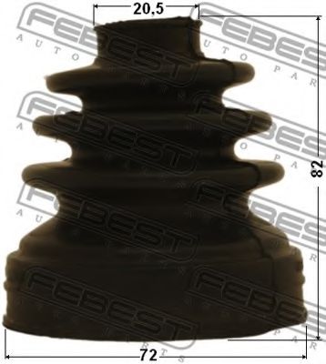 Пыльник ШРУСА FEBEST 2915-FLIIRT - Фото 1