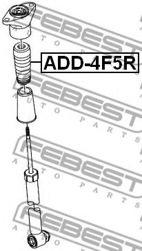 Амортизатор FEBEST ADD-4F5R - Фото 1
