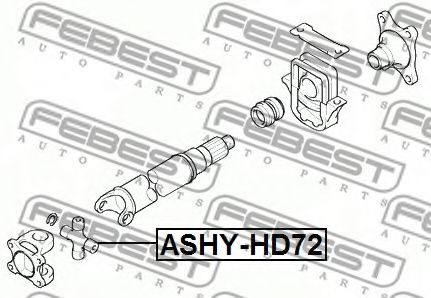 Карданный шарнир FEBEST ASHY-HD72 - Фото 1