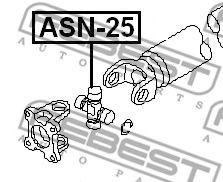 Карданный шарнир FEBEST ASN-25 - Фото 1