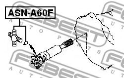 Карданный шарнир FEBEST ASN-A60F - Фото 1