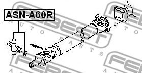 Карданный шарнир FEBEST ASN-A60R - Фото 1