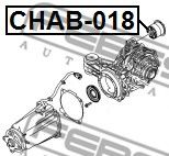 Опора, дифференциал FEBEST CHAB-018 - Фото 1