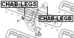 Сайлентблок рычага FEBEST CHAB-LEGB - Фото 1