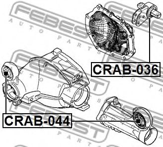Опора, дифференциал FEBEST CRAB-036 - Фото 1