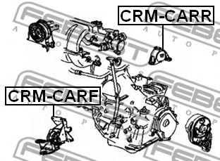 Подушка двигателя FEBEST CRM-CARF - Фото 1