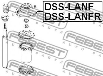 Опора амортизатора FEBEST DSS-LANFR - Фото 1