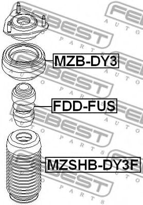 Амортизатор FEBEST FDD-FUS - Фото 1