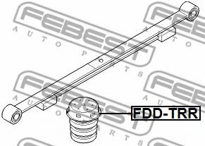 Амортизатор FEBEST FDD-TRR - Фото 1
