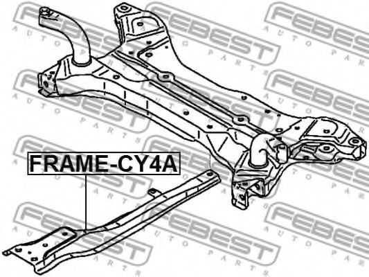 Балка моста FEBEST FRAME-CY4A - Фото 1