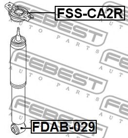 Опора амортизатора FEBEST FSS-CA2R - Фото 1