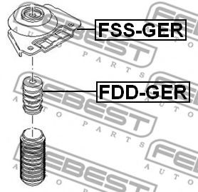 Опора амортизатора FEBEST FSS-GER - Фото 1