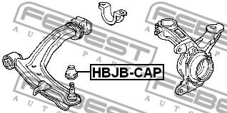 Ремкомплект шаровых опор FEBEST HBJB-CAP - Фото 1