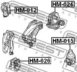 Подушка двигателя FEBEST HM-026 - Фото 1