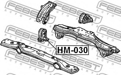 Подушка двигателя FEBEST HM-030 - Фото 1